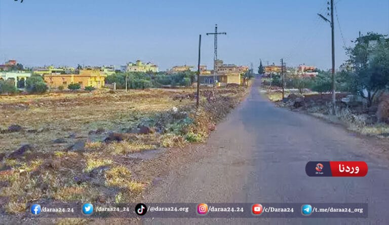 بلدة سملين في ريف محافظة درعا الشمالي