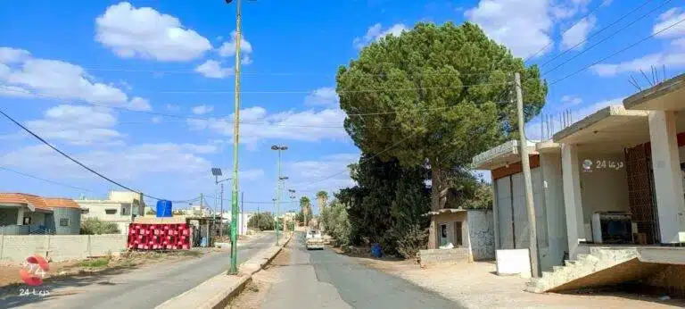 قرية غصم في الريف الشرقي من محافظة درعا