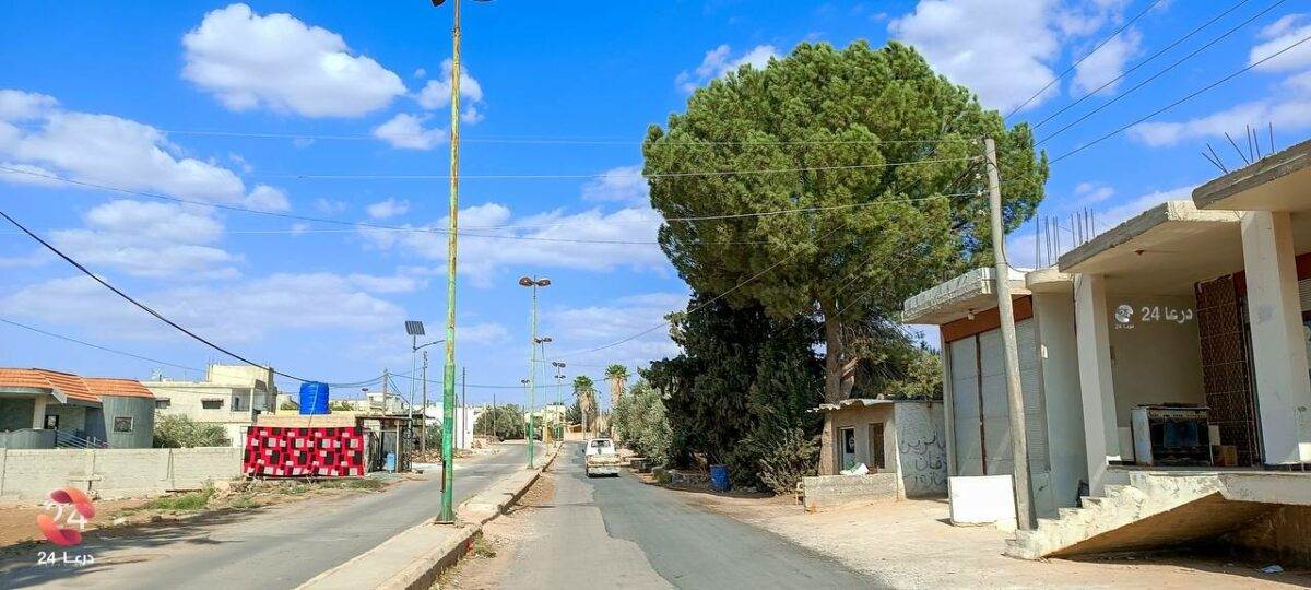 قرية غصم في الريف الشرقي من محافظة درعا