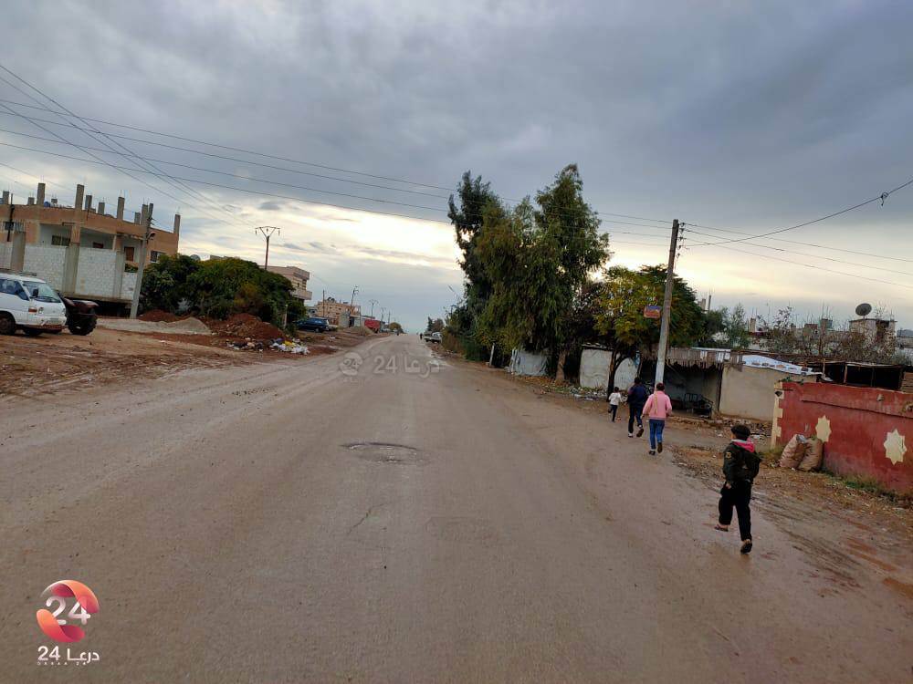 مدينة طفس في الريف الغربي من محافظة درعا