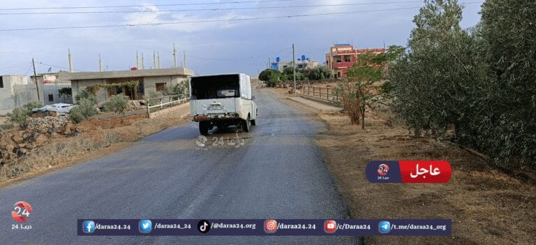 بلدة معربة في ريف محافظة درعا الشرقي