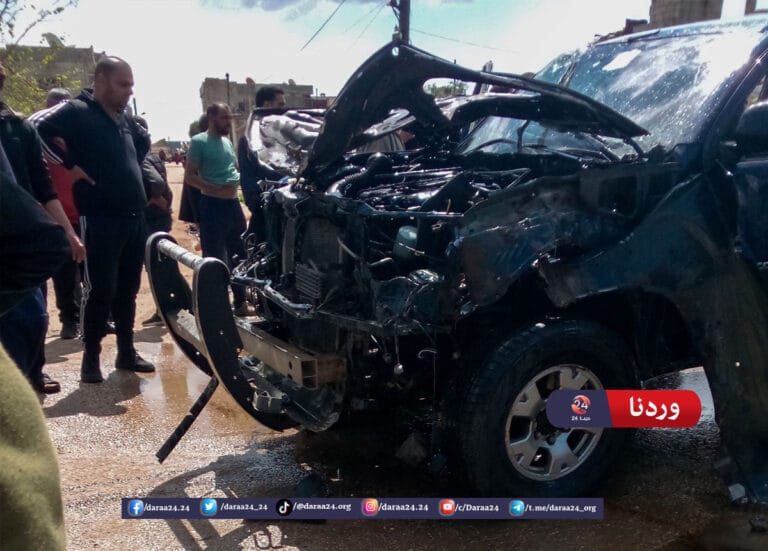 انفجار عبوة ناسفة كانت مزروعة بسيارة في بلدة غباغب