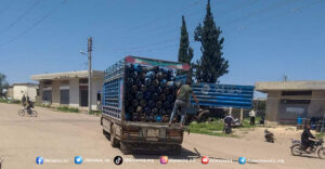 توزيع الغاز في ريف درعا الغربي