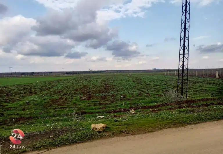 السهول المحيطة بمدينة طفس في ريف محافظة درعا الغربي