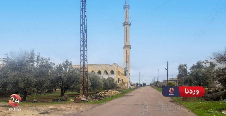 بلدة ناحتة في ريف محافظة درعا الشرقي