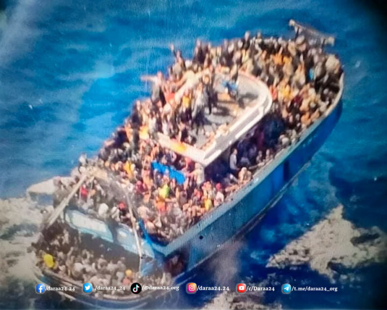 غرق قارب مهاجرين بعد انطلاقه من طبرق الليبية