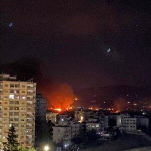 قصف إسرائيلي استهدف محيط العاصمة دمشق