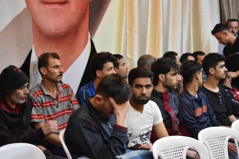 معتقلون من أبناء محافظة درعا، تم الإفراج عنهم في مايو / أيار 2022 بموجب المرسوم رقم 7.