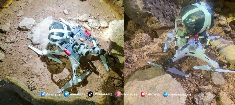 إسقاط طائرة مسيرة محملة بمواد مخدرة من قبل الجانب الأردني