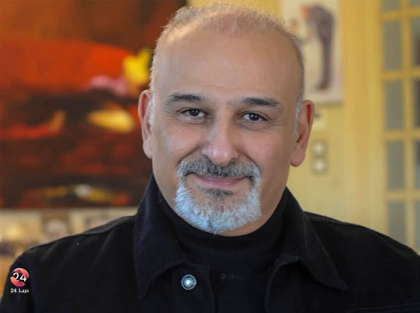 لقاء خاص لـ درعا 24 مع الفنان المعارض وعضو اللجنة الدستورية جمال سليمان 49 الفنان جمال سليمان
