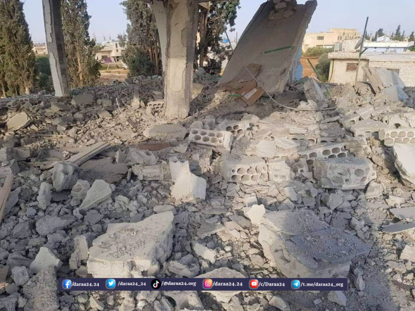 تفجير منزل في بلدة اليادودة 3