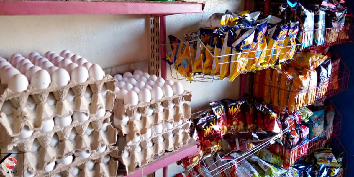 سوبرماركت لبيع المواد التموينية والسلع الاستهلاكية في محافظة درعا
