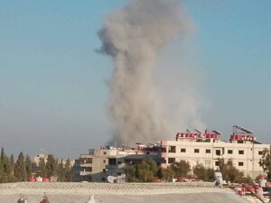 دوي انفجارات في محيط العاصمة دمشق