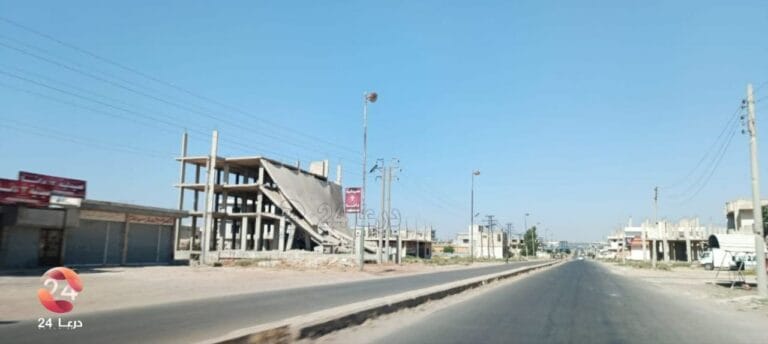 بلدة النعيمة في الريف الشرقي من محافظة درعا