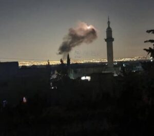 انفجارات ضخمة شرقي درعا