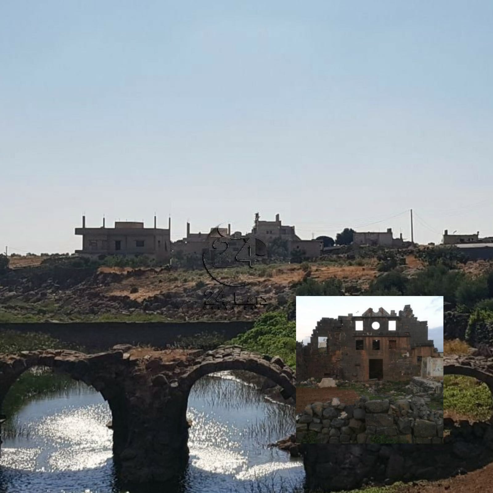 قرية جمرين في ريف محافظة درعا الشرقي