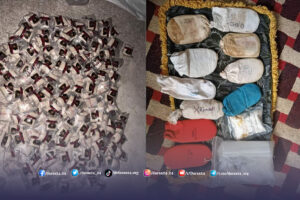 العثور على كمية من المخدرات ومقتل شاب اثناء مداهمة مزرعة غربي درعا