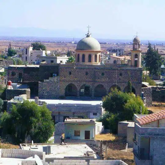 بلدة خبب في ريف درعا الشمالي