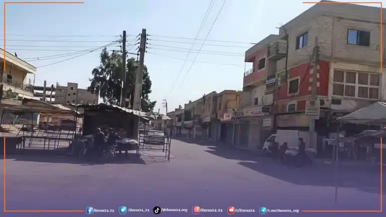 مدينة الصنمين شمالي درعا