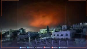 قصف إسرائيلي للعاصمة دمشق وغربي درعا