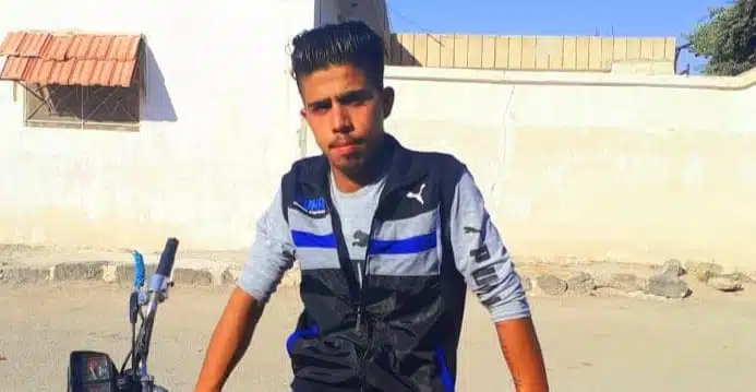 إصابة شاب في منطقة اللجاة 6 إصابة شاب في منطقة اللجاة
