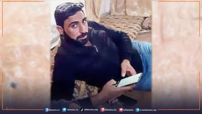الشاب معتصم العيد من مدينة إنخل في الريف الشمالي