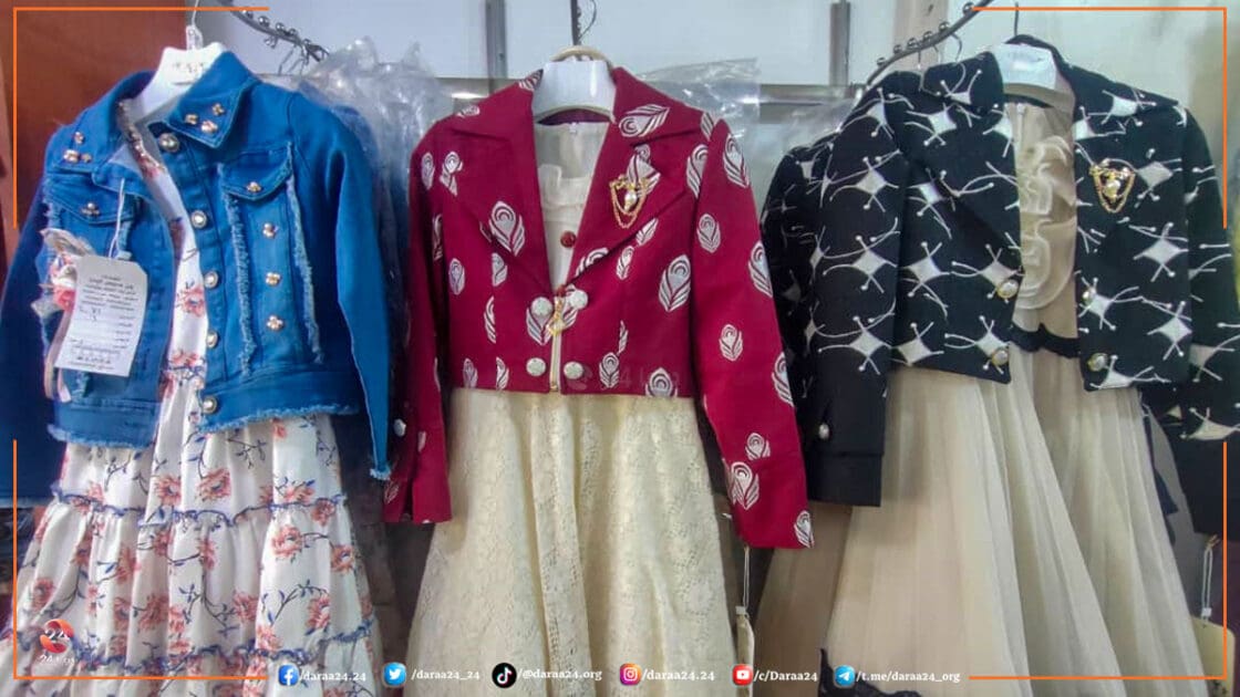ملابس العيد: من أحد المحلات في مدينة الحراك في الريف الشرقي