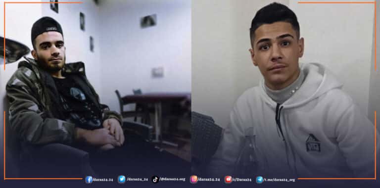 مقتل كل من الشاب أحمد ثائر العباس والشاب علي حسام السالم