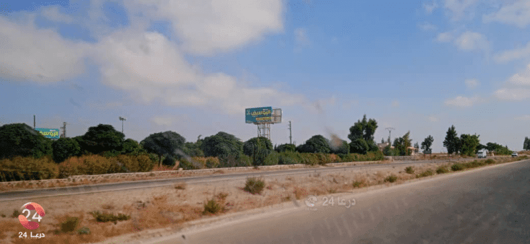 أوتستراد درعا دمشق