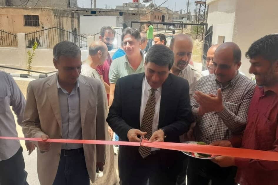 افتتاح مركز طب الاسرة في الشيخ مسكين