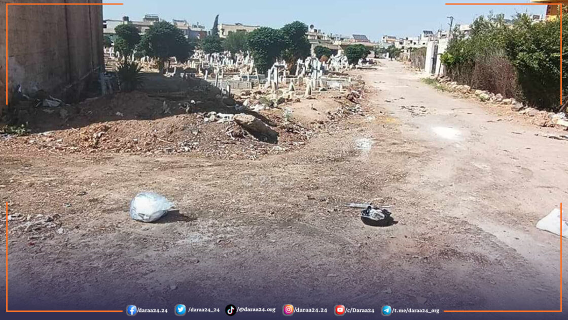 تنظيف النفايات من قبل بلدية داعل بعد منشور درعا 24 3