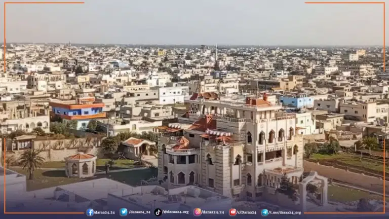 مدينة جاسم في الريف الشمالي من محافظة درعا