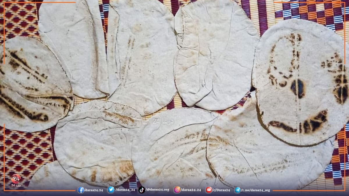الخبز في مدينة الصنمين