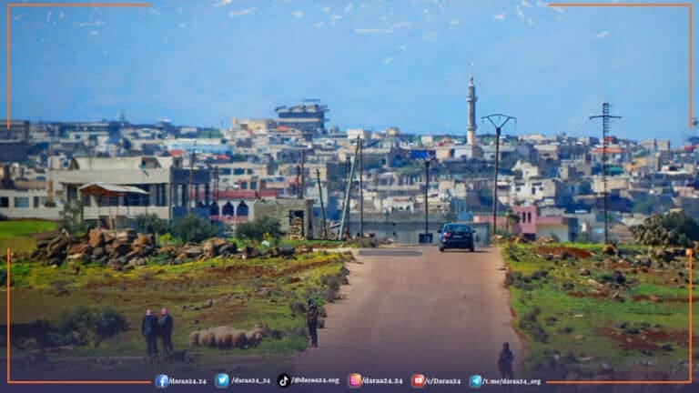 كفر شمس في الريف الشمالي من محافظة درعا