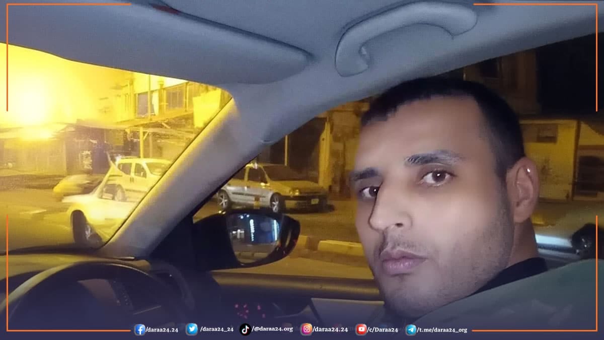 الشاب "قاسم عمر حسن" الذي تم العثور على جثته في حي ميسلون في مدينة درعا
