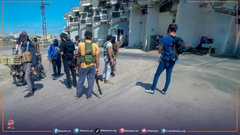 انتشار عناصر محلية في مدينة جاسم