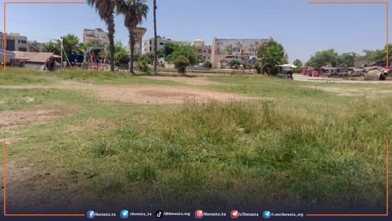 ساحة البانوراما في مدينة درعا