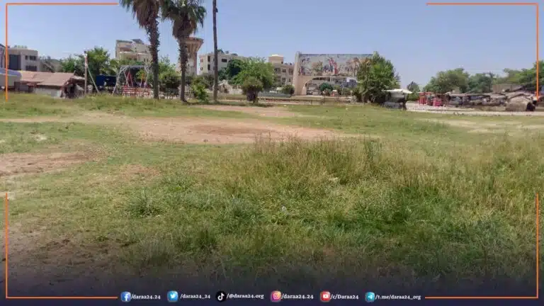 ساحة البانوراما في مدينة درعا