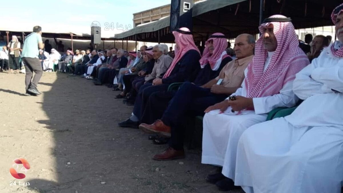 اجتماع في بلدة سحم الجولان لمواجهة مروجيّ المخدرات.