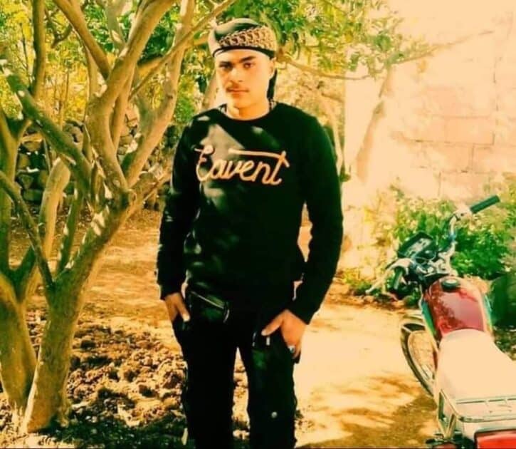 الشاب "محمد يوسف الغزاوي" من مدينة طفس.