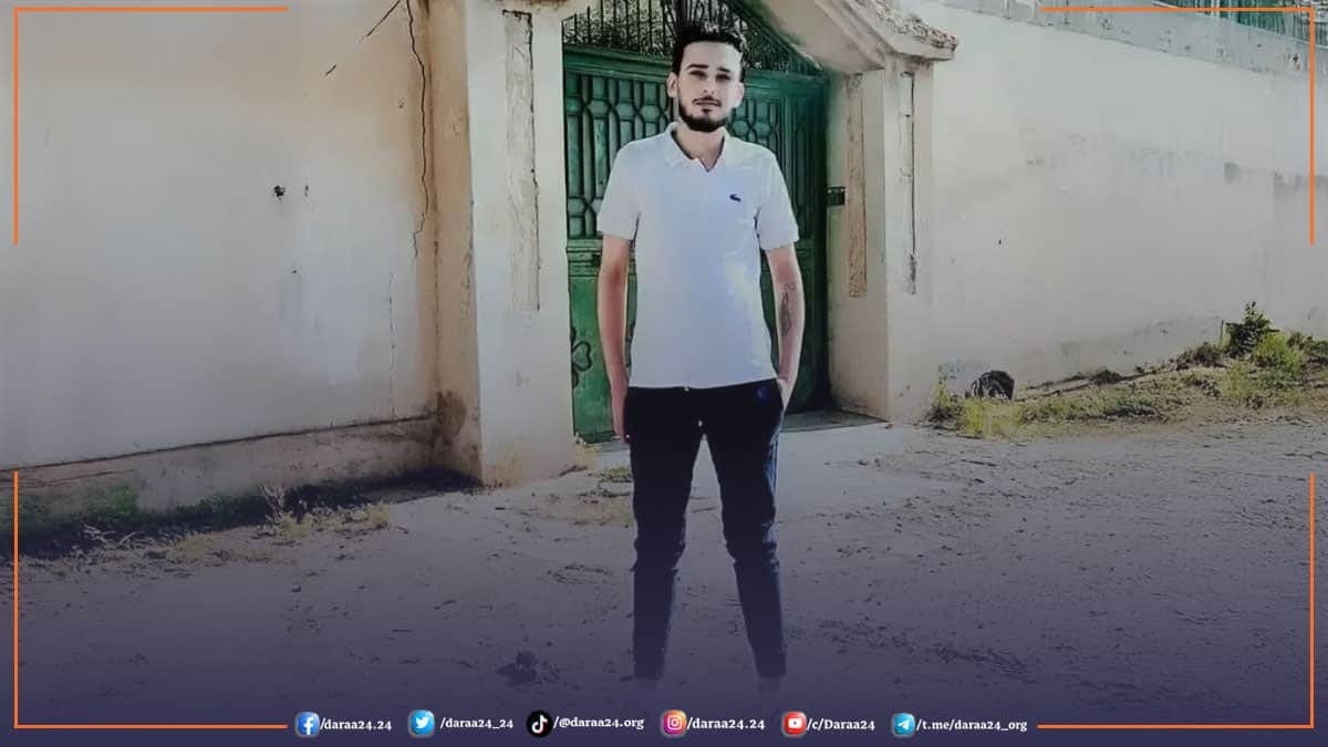 الشاب علي أحمد الرحيل من مدينة الصنمين