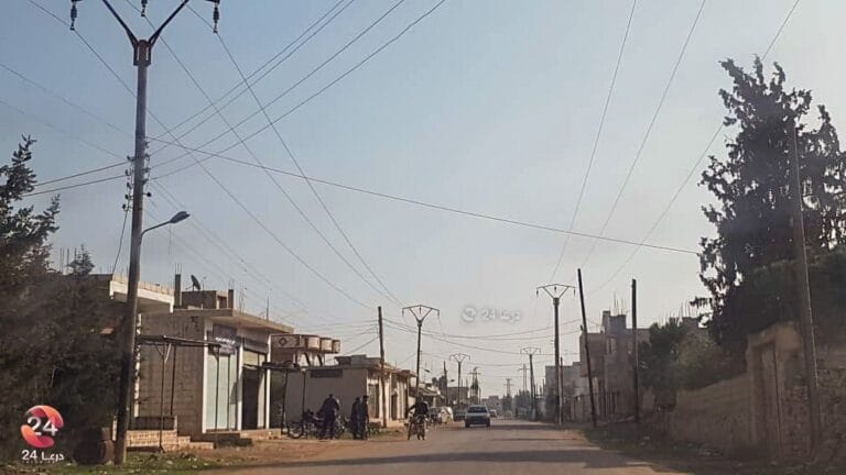 بلدة نصيب في الريف الشرقي من محافظة درعا