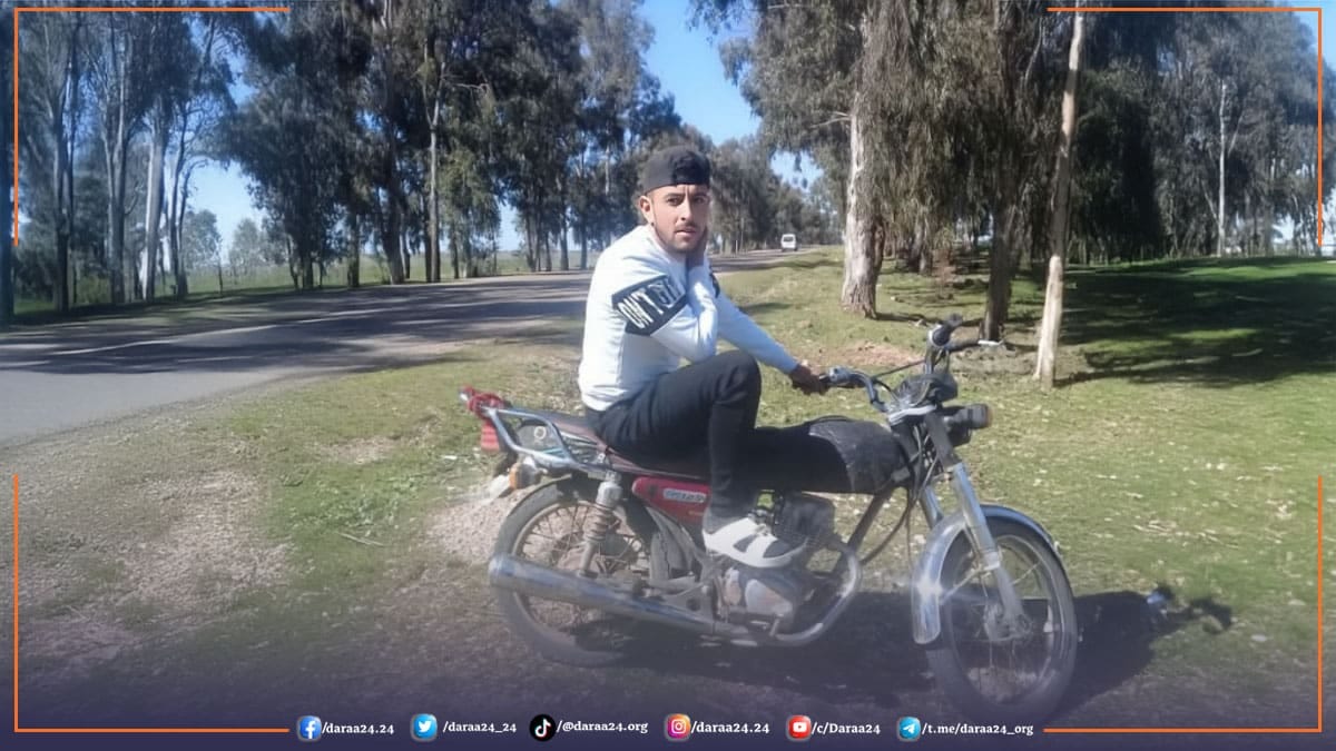 الشاب قصي الداخول من مدينة إنخل