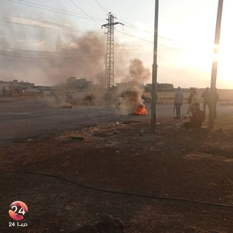 من انتشار مسلحين في بلدة الكرك الشرقي
