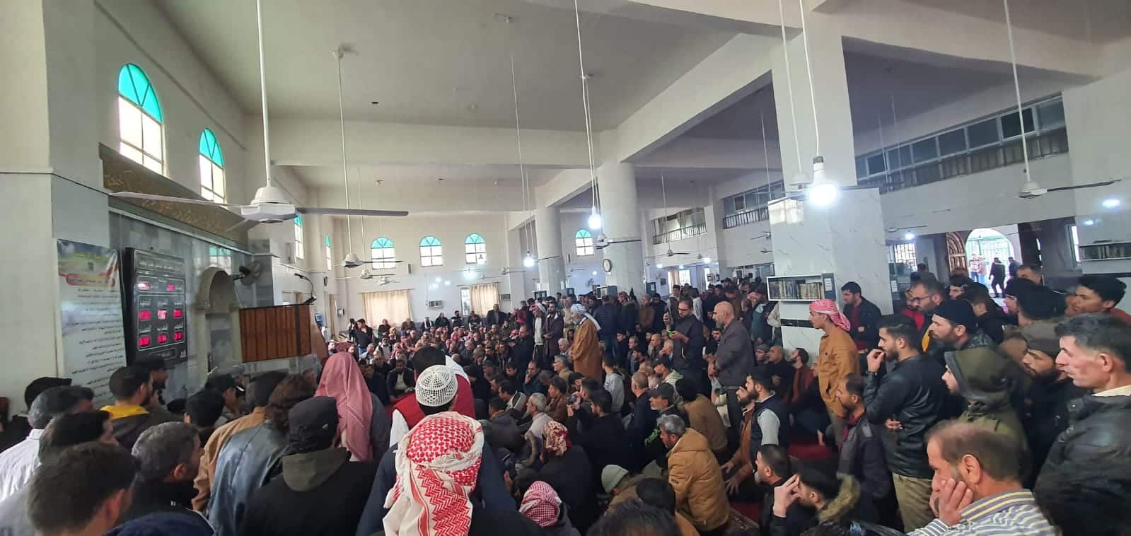 اجتماع في مدينة جاسم مع إدارة العمليات العسكرية