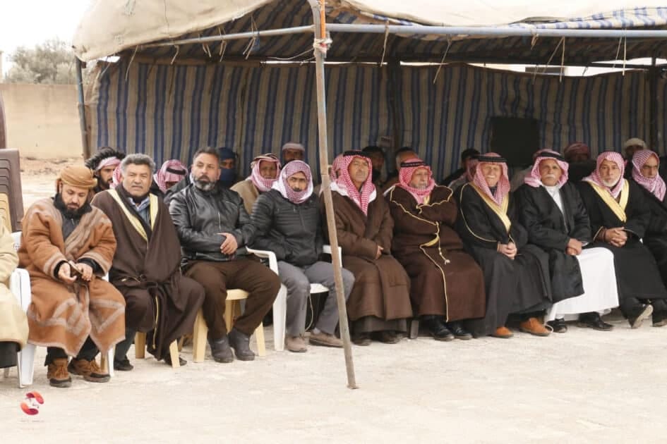 جتماع في منطقة اللجاة يؤكد دعم الإدارة السورية الجديدة 10