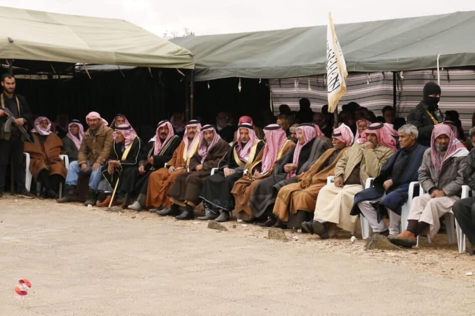 جتماع في منطقة اللجاة يؤكد دعم الإدارة السورية الجديدة 12