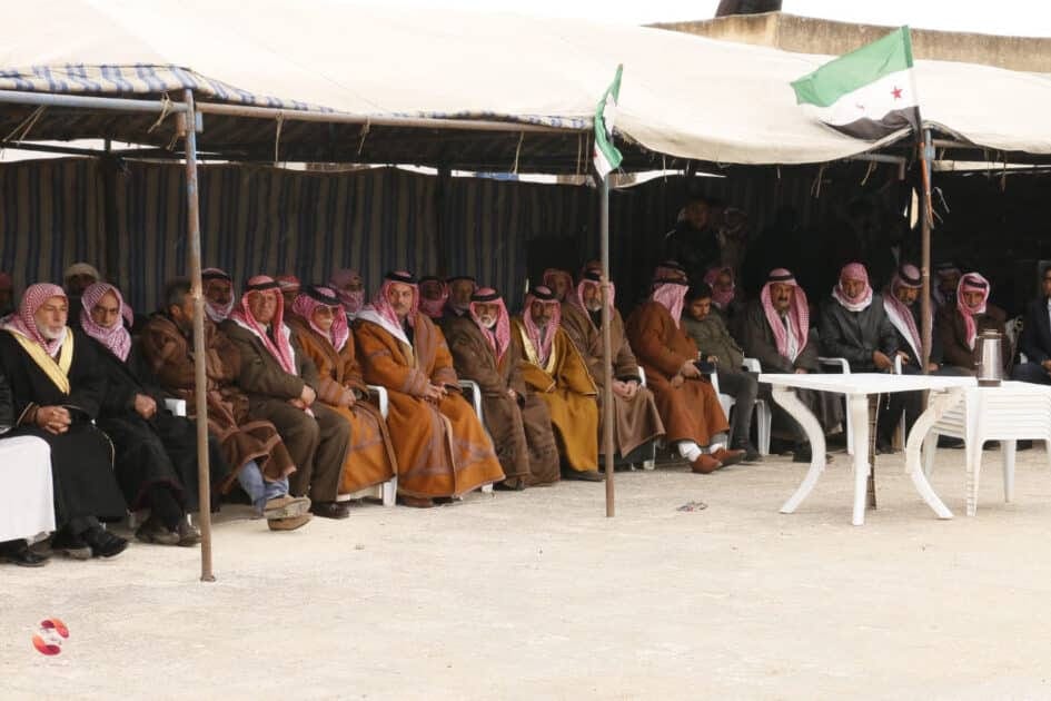 جتماع في منطقة اللجاة يؤكد دعم الإدارة السورية الجديدة 8