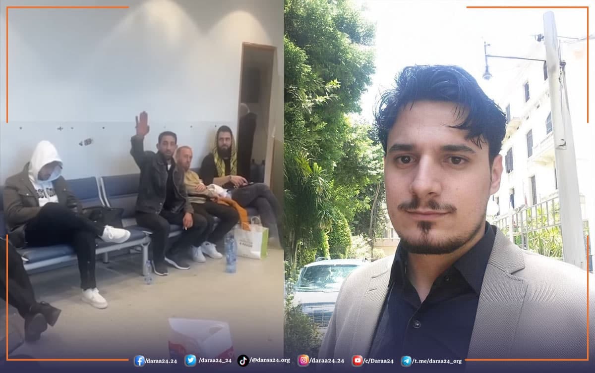 الناشط ليث الزعبي المحتجز في مصر وسوريون محتجزون في مطار رفيق الحريري في لبنان
