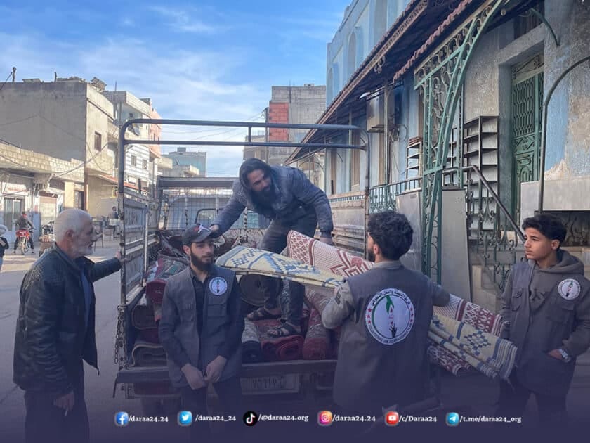 فريق النهضة التطوعي في مدينة الحارة 2
